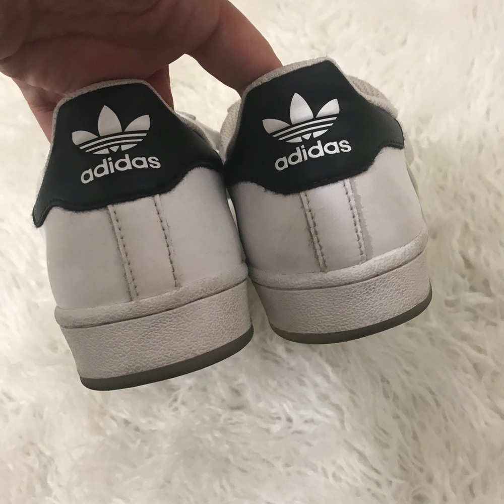 Adidas Mens Originals Superstar White Black White - Picture 3 of 4